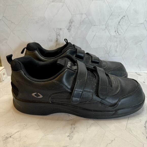 Apex Ambulator Shoes G8010M Mens Size 14 Wide Black Straps Comfort Medical main image 7